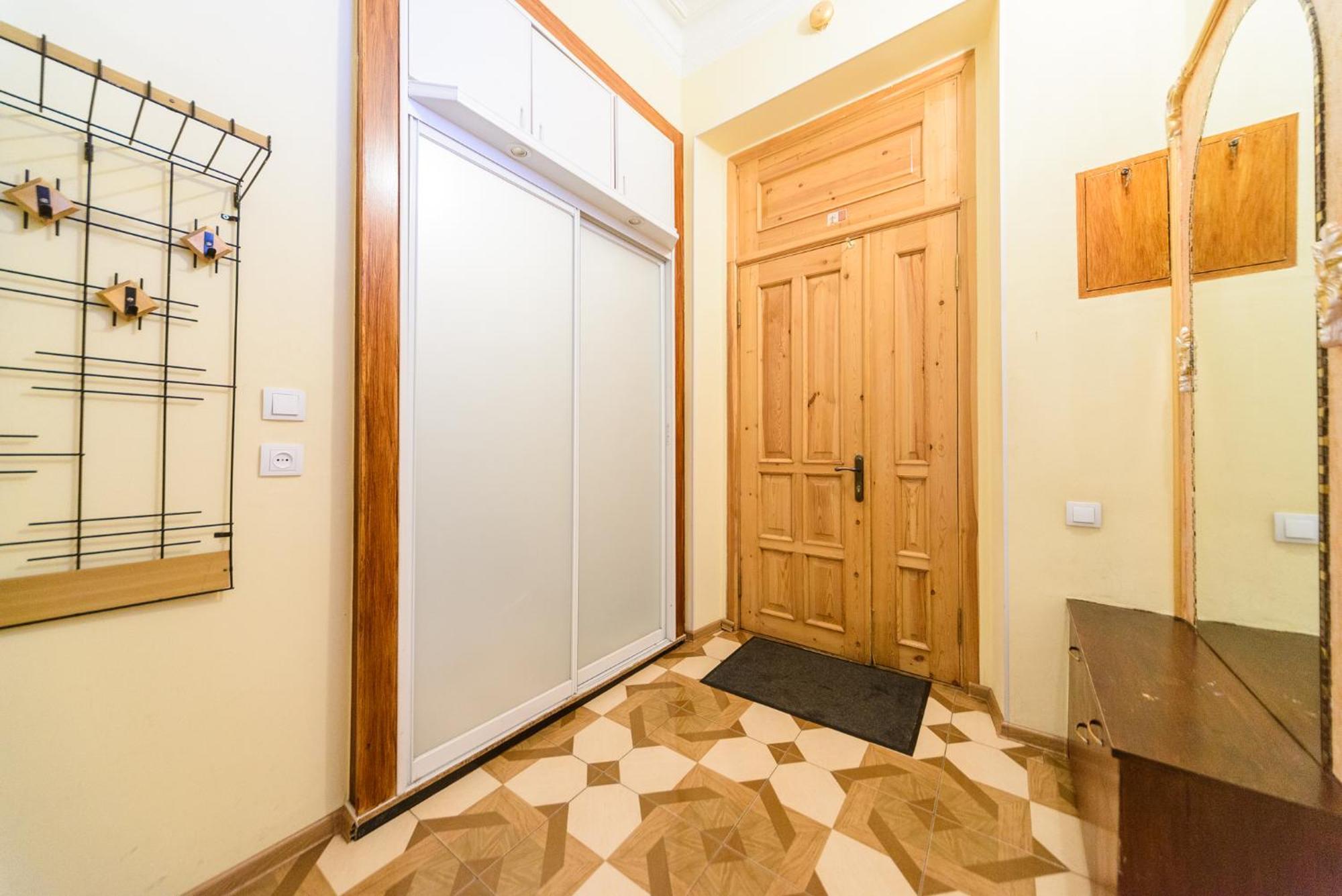 Apartment Near Arena City Kiev Bagian luar foto